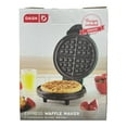 thumbnail image 3 of Dash 8" Express Non-Stick Waffle Maker for Waffles & More, 1000W, Aqua, 3 of 3