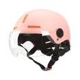 thumbnail image 1 of Naiovety Protéjase con nuestros duraderos cascos para bicicletas eléctricas Cascos para motocicletas Equipos para ciclismo Medios cascos Ciclismo Polvo de helado Estilo de espejo único, 1 of 6