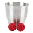 thumbnail image 3 of Magnetism Chop Cup Aluminum Chop Cup Endless Fun Sturdy Prevent Broken 2 Red Balls For Stage Performance ANGGREK Juguetes, 3 of 8