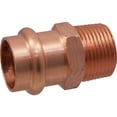 thumbnail image 2 of Adaptador de cobre NIBCO 0.75 Press x 0.75 in MIP, 2 of 2