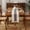 Gray, variant on WLAGOOD Striped Linen Table Runner with Fringed Edges – Boho Woven Rope Patchwork Decorative Flag for Dining Table TV Cabinet Coffee Table,11.8x55.1in