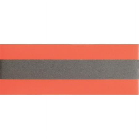 Bondex Iron-On Fluorescent Reflective Tape 2"X32"-Orange, Pk 6, Wrights