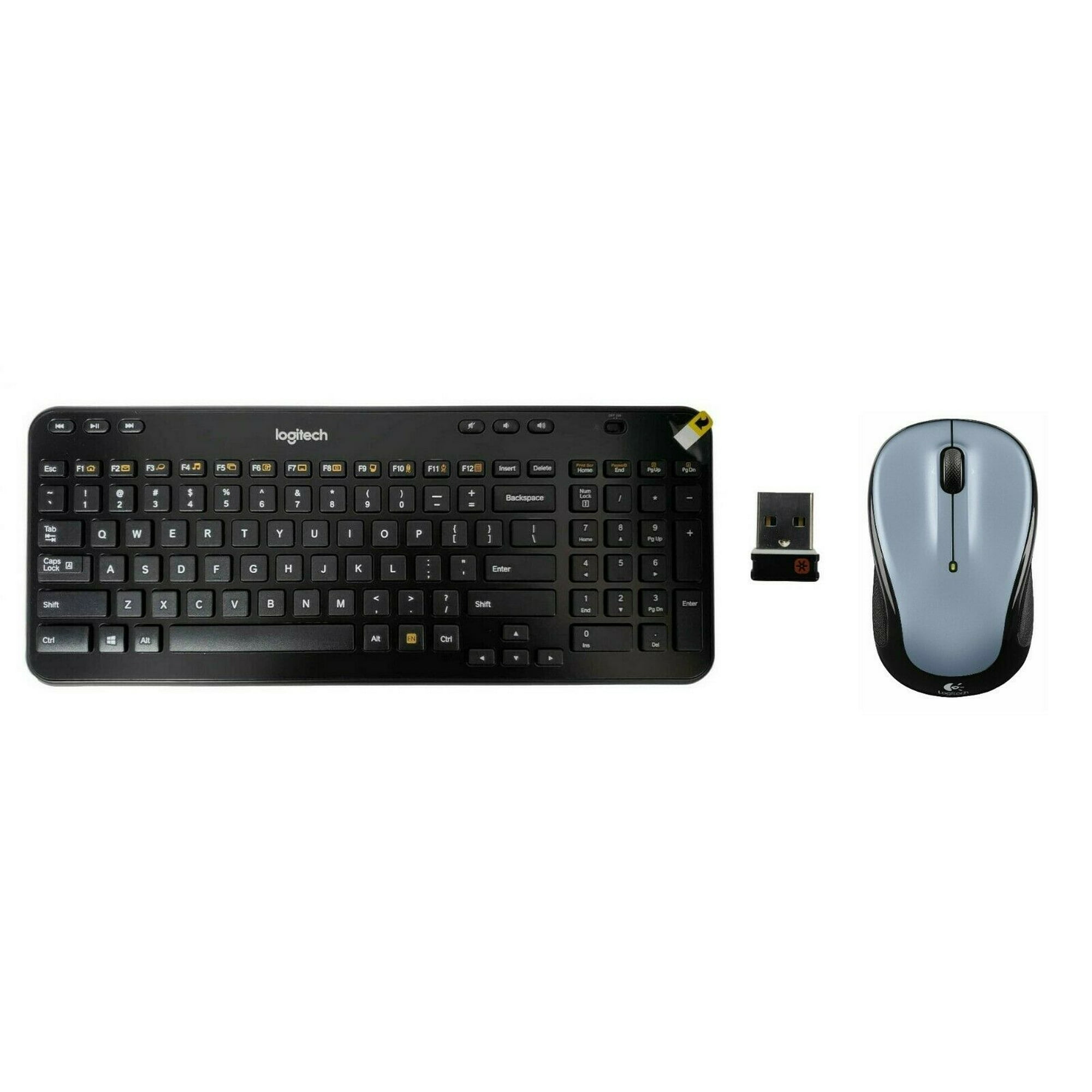 Logitech Combo MK360 sans fil K360 clavier compact et M325 PC