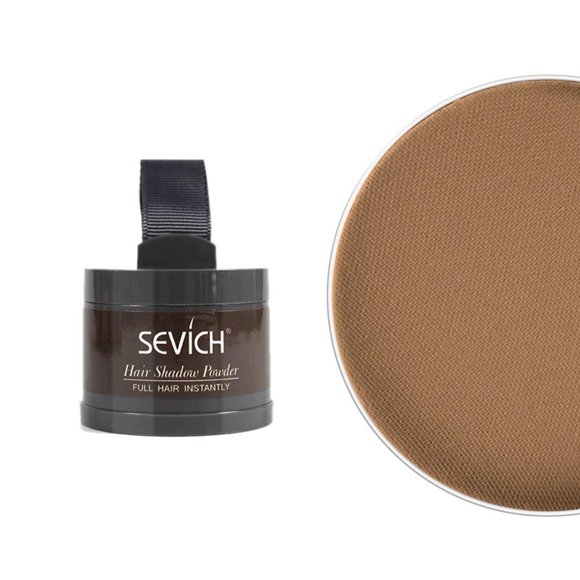 SharkTRUE Natural Permanent Hairline Filling Powder - 7 Colors For Fuller Hairstyle & Gray Coverage