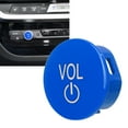 thumbnail image 4 of Botón De Audio Central Del Automóvil, Tamaño Compacto Del Botón Del Interruptor De Volumen Para La Modificación Del Automóvil ANGGREK Azul, 4 of 8