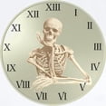 thumbnail image 2 of CafePress - 13 Hour Skeleton Clock Infant Bodysuit - Baby Light Bodysuit, Size Newborn - 24 Months, 2 of 4