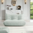thumbnail image 5 of Indecor Home 51.5" Lazy Sofa, Togo Sofa Loveseat Corduroy Sofa Sectional Sofa Bean Bag Chair Floor sofa for Living Room, Bedroom, Green, 5 of 11