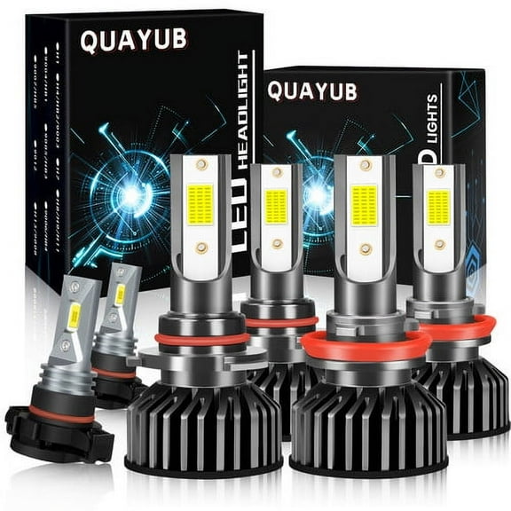 For Dodge Durango 2011-2013 6x 6000K LED faros Hi-Lo   luz antiniebla