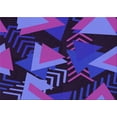 thumbnail image 1 of Ahgly Company Machine Washable Indoor Rectangle Transitional Indigo Purple Area Rugs, 5' x 7', 1 of 7