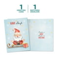 thumbnail image 5 of Tree-Free Greetings Christmas Greeting Card, 5x7, Nama Sleigh (GO65754), 5 of 6