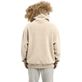 thumbnail image 5 of Big Mouth Monster Pullover Hoodies Unisex Flannel Hooded Sweatshirt Oversized Hoodies For Women Plush Soft Halloween Outfits, 5 of 5