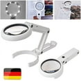 thumbnail image 1 of Lámpara de mesa con lupa elegante, lámpara de aumento plegable con 8 luces LED para un disfrute visual claro, larga vida útil con bajo consumo de energía, adecuada para varios espacios de trabajo, 1 of 5