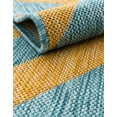 thumbnail image 5 of Jill Zarin Outdoor Collection Area Rug - Napa (13' 1" Square Yellow and Aqua/Yellow), 5 of 11