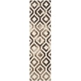thumbnail image 2 of Safavieh Dip Dye Frigg Distressed Runner Rug, Ivory/Chocolate, 2'3" x 8', 2 of 7