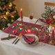thumbnail image 5 of Enredaderas navideñas artificiales con frutos rojos, adecuadas para decoraciones de fiestas como puertas, ventanas y chimeneas., 5 of 5