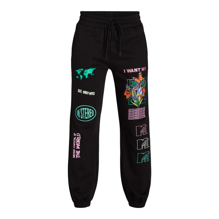 MTV Women s Juniors Licensed Graphic Sweatpants