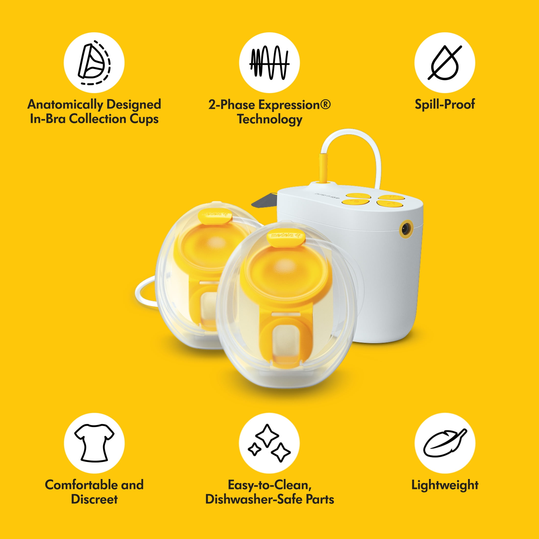 Medela Pump In Style Breast Pump with Wearable In-bra Collection Cups