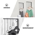 thumbnail image 4 of 1 Set Hook Ring Hanger Clothes Display Non Skid Circle Rack Clothes Organizer, 4 of 9