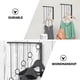 thumbnail image 3 of 1 juego de perchas con aro y gancho para ropa, organizador de ropa circular antideslizante., 3 of 5