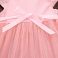 thumbnail image 3 of Little Girls' Mesh Tull Dress Sleeveless Flower Party Ball Gown, 3 of 6