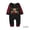 Black, variant on Family Christmas Pajamas Matching Sets, Xmas Pjs Sets Holiday Sleepwear Matching Pajamas Long Sleeve Nightwear Set