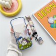 thumbnail image 3 of Samsung Galaxy Z Flip4 3 5G Nuevo Ondulado Border Case Gris Totoro Colgante Todo Incluido Protección Creatividad Carcasa Para Flip Cover, 3 of 4