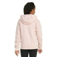 thumbnail image 2 of Girls 7-16 adidas Essential Heather Graphic Hoodie in Regular & Plus Size Color: Lavender Size: SMALL, 2 of 4