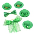 thumbnail image 1 of Tocado sombrero Diseño Horquillero EVA Play Clip Clip Clips Barrettes Accesorios para el hogar para St. Patrick Day Party 4 piezas Inevent HA012150-00, 1 of 7