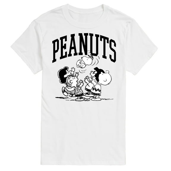 Peanuts - Collegiate Art - Men's Short Sleeve Graphic T-Shirt