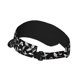 thumbnail image 2 of Fotbe Black White Leaves Visera Deportiva con Diseño, Gorra Abierta Ajustable de Algodón para Mujer y Hombre, 2 of 7