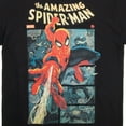 thumbnail image 3 of Marvel Spiderman Adult Black Tee Shirt, XS-XL (Men's), 3 of 6