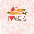 thumbnail image 4 of Inktastic I Love Heart Veggies Vegetables Healthy Food Boys or Girls Toddler T-Shirt, 4 of 5