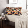 thumbnail image 6 of Fuzoiu fall Pumpkin Daisy Print Fuzzy Pillowcases, Super Soft Pillow Case Cover with Zipper for Bedroom, Sofa, Couch,Cozy Pillow Shams for All Seasons-20"x30", 6 of 6