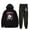 black, variant on Kuromi merch Anime Onegai My Melody  hoodies suits pocket drawstring hoodies sweatshirt men/women Strap sports pants