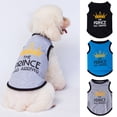 thumbnail image 2 of Comfortable Puppy Clothes - Casual Wear Printed Pet Vest - Sleeveless Clothes for Small Dogs, 2 of 8