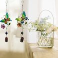 thumbnail image 1 of Viflosae Three-dimensional Iron Crafts Wind Chimes Metal Glass Pain Subscribe to Save, 1 of 2