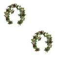thumbnail image 4 of Justharion Life To Space With Artificial Flowers For Backdrop Cloth Backdrop Arch Flowers Artificial Rose Wide Application red 2Set, 4 of 6