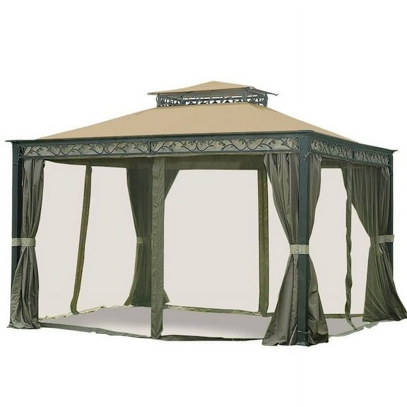 Garden Winds Replacement Canopy Top for Serenity Gazebo - Riplock 350