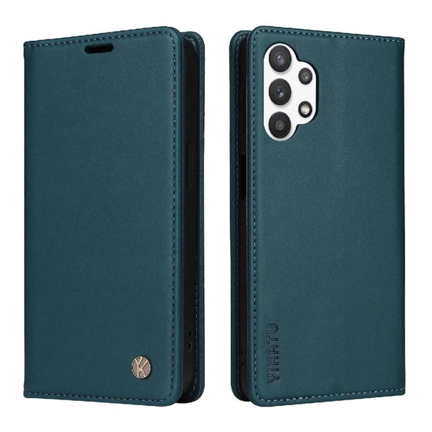 Funda para Samsung Galaxy A32 5G Estuche de Cuero PU Tipo Cartera con Ranuras para Tarjetas y Cierre Magnético