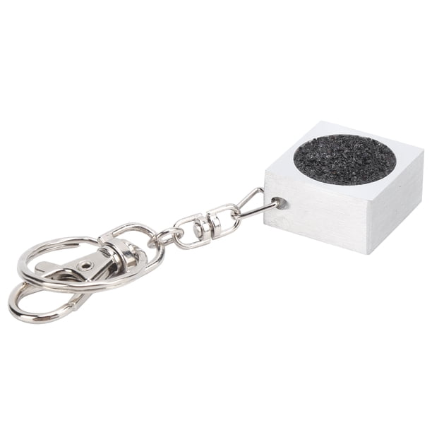Afilador De Puntas De Palo, Duradero, Portátil, De Alta Precisión, 2,5 X 2,5 Cm, Herramienta De Punta De Taco De Billar, Aluminio + Para Amantes Del Billar Para Dar Forma A