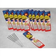Exquisite Bulk Pack Gold #8 Wedding Sparklers - 72 Count