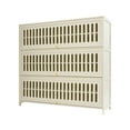 thumbnail image 5 of 7-Tier Shoe Cabinet, Shoe Cabinet with Flip-up Doors White 110*32*106cm, 5 of 14