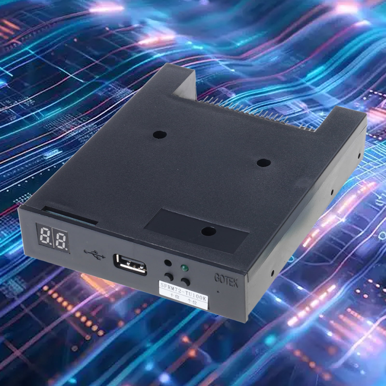 3.5" USB Internal Floppy Disk Drive Portable 720KB FDD for Embroidery Machines No for Extra Driver Required Plug and for