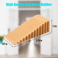 thumbnail image 2 of Door Stopper Set Rubber Door Stops Security Door Stops to Keeps The Door Open, Wedge Door Stop to Prevent Children from Being Trapped, Decorative Door Stopper Blocker for Hotel Home Office (5 Pack), 2 of 7