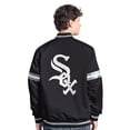 thumbnail image 2 of Men's-Starter  Black Chicago White Sox Scout Full-Snap Varsity Jacket, 2 of 2