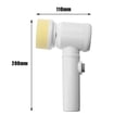 thumbnail image 5 of Limpiador eléctrico Kit de cepillos para fregar Baño Ducha Herramientas de limpieza (A), 5 of 5