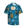 thumbnail image 2 of Balery Men'S Summer Hawaiian Shirts Short-Sleeve Design Name Printed Casual Shirts - Size Name, 2 of 9