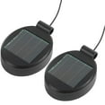 thumbnail image 1 of Paquete De 2 Paneles De Parte Superior De Repuesto De Luz Solar Para Linternas Colgantes, Lámpara De Farol Solar Para Exteriores, Accesorio Superior De Repuesto Led Vogacara HA037458-00, 1 of 6