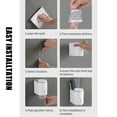 thumbnail image 2 of Labymos Ecoco Toothbrush Rack Magnetic Toothbrush Holder Wall Mounted Toothbrush Cup Organizer Toothbrush Toothpaste Storage, 2 of 8