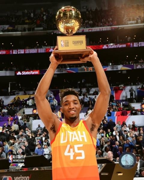 donovan mitchell slam dunk